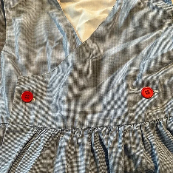 Madeline in Paris Vintage Smocked Dress size 7x - Picture 3 of 4